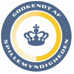 Spillemyndighedens logo indikerer, at den pågældende bookmaker har dansk licens og dermed skattefrie gevinster.