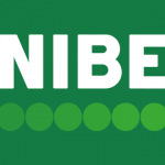 Bookmakeren Unibets officielle logo på grund baggrund
