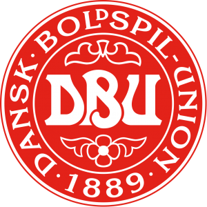 Det danske landsholds officielle logo