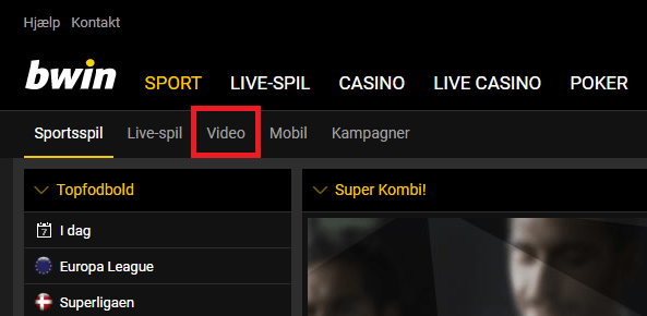 Sådan streamer du bundesliga-fodbold hos bwin