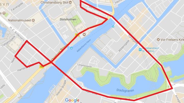 Københavns formel 1 rute