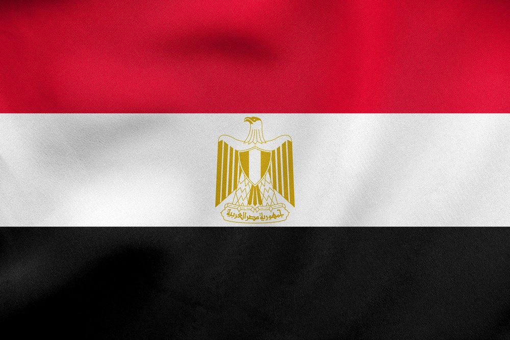 Det egyptiske flag VM i fodbold 2018