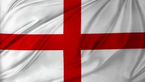 Englands rød-hvide flag