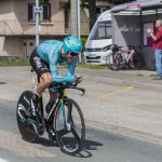den danske cykelrytter Jakob Fuglsang under en enkeltstart ved Tour de France i 2017