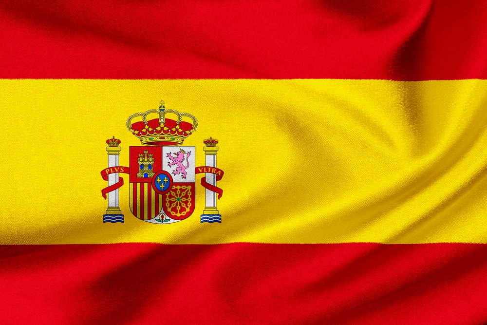 Spaniens flag til VM i fodbold 2018