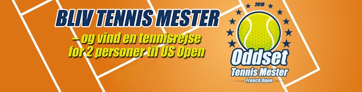 Konkurrence fra Danske Spil om en rejse til US Open