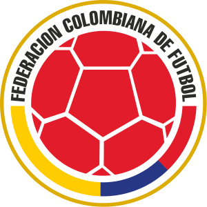 Officielt logo for Colombias fodboldlandshold
