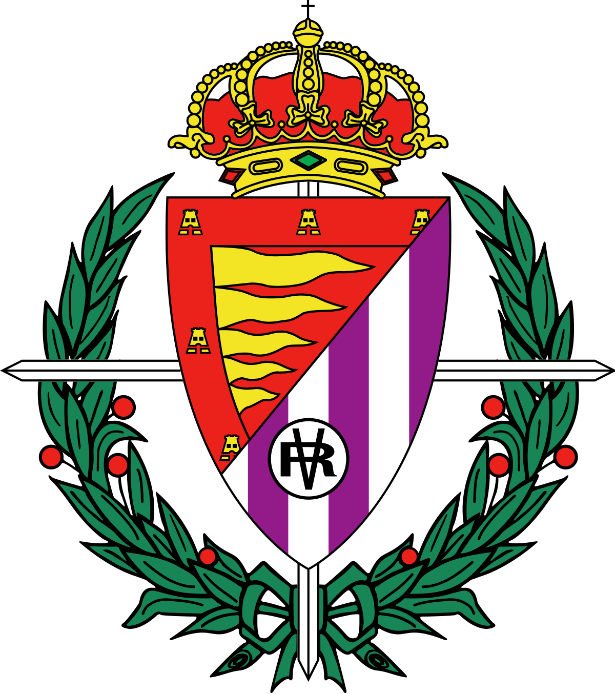 Logo for den spanske klub Valladolid