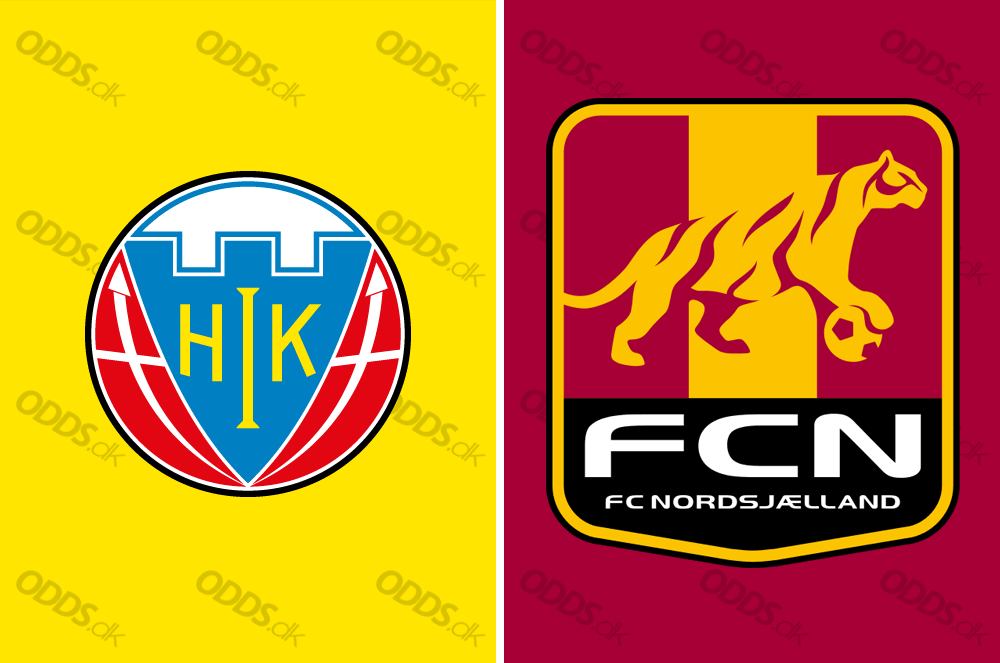 Officielle klubloger for Hobro IK vs FC Nordsjælland