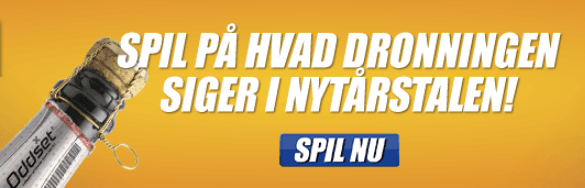 Odds på nytårstalen hos Danske Spil