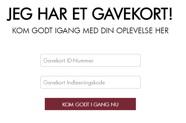 Screenshot fra godream.dk, hvor nye spillere hos Maria Casino henter deres gratis biograftur