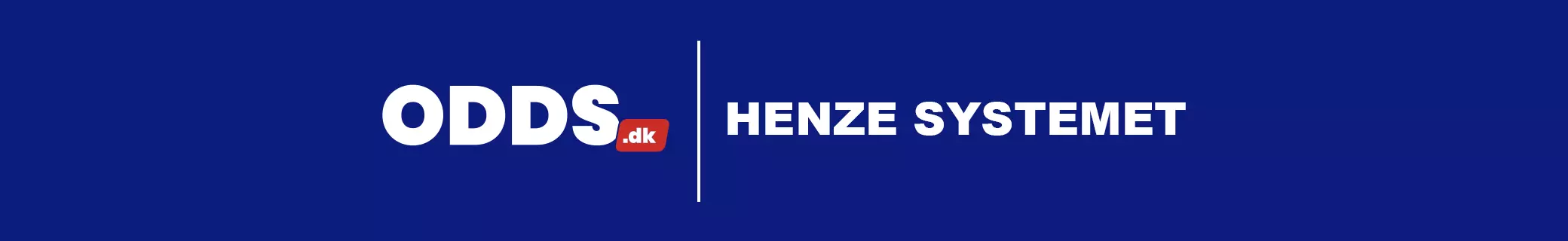 Henze Systemet banner