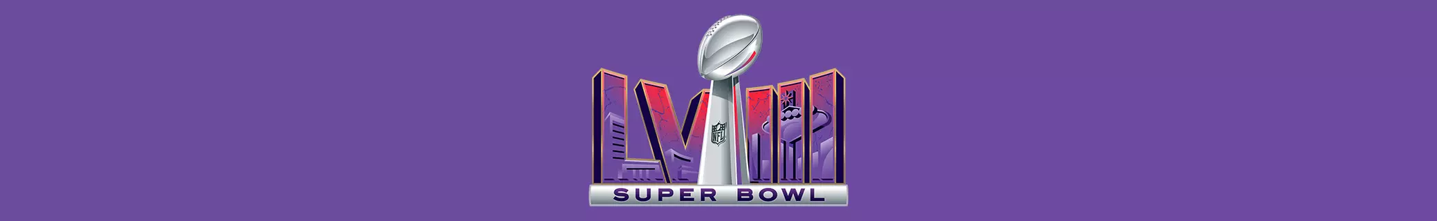 Super Bowl 2024 banner