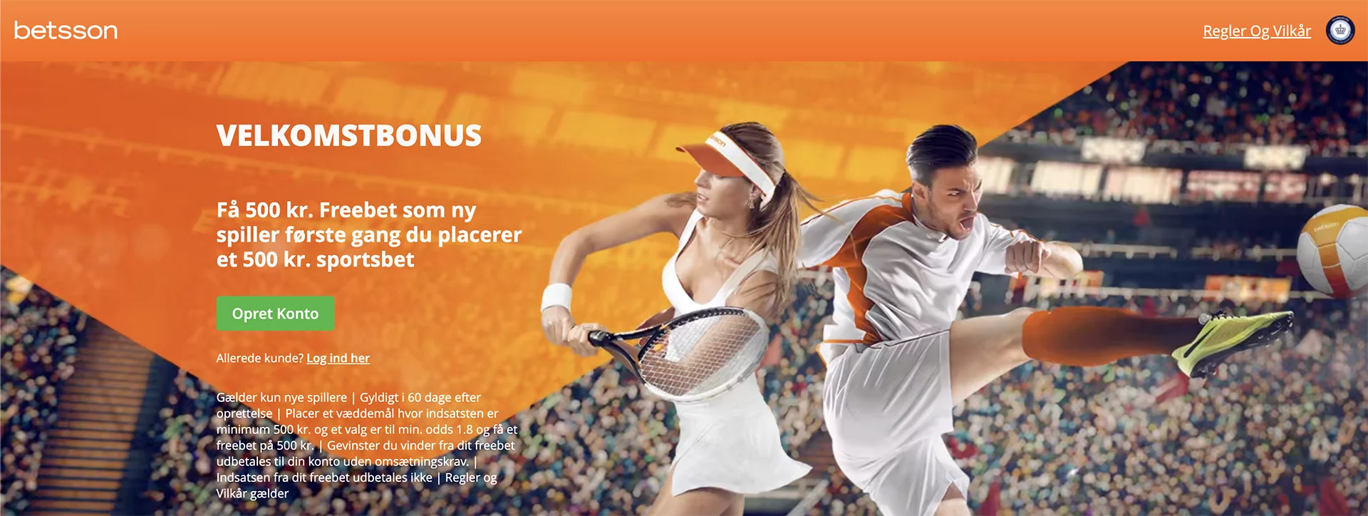 betsson landingpage