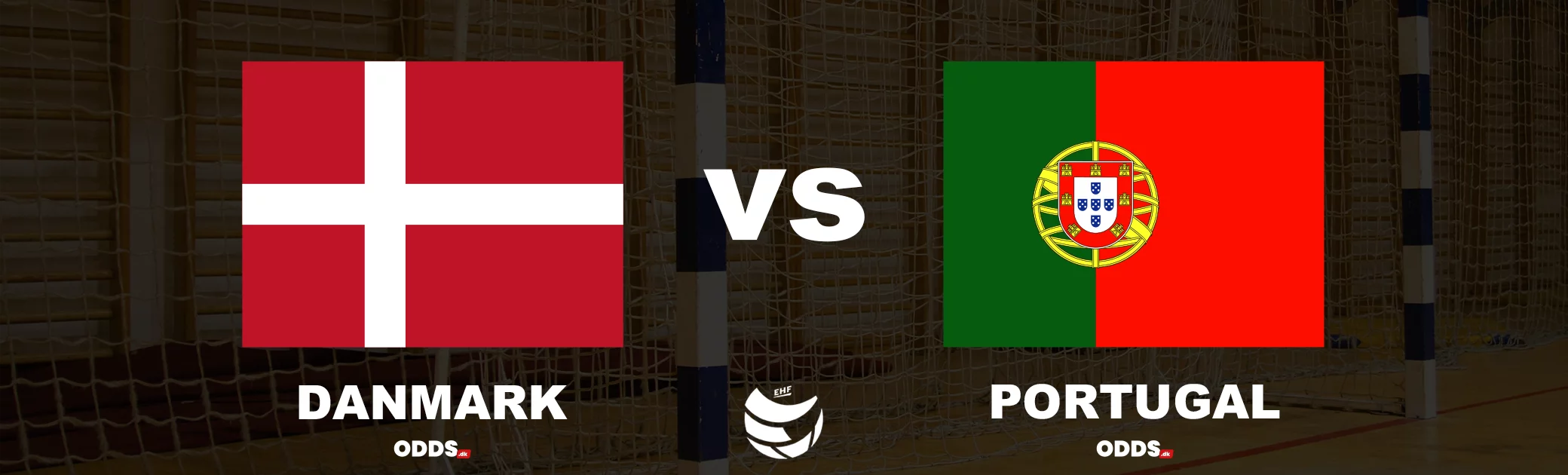 Danmark - Portugal - EM Håndbold