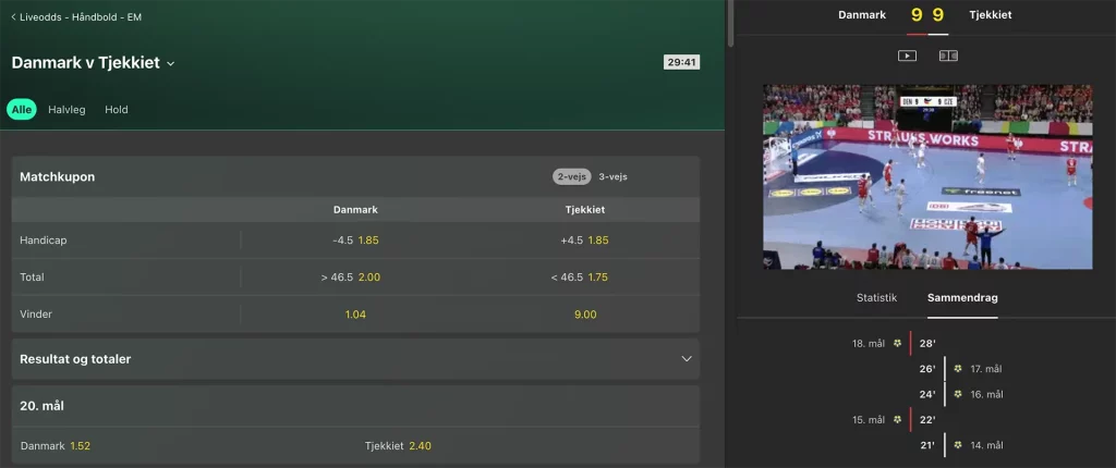 bet365 EM Håndbold streaming