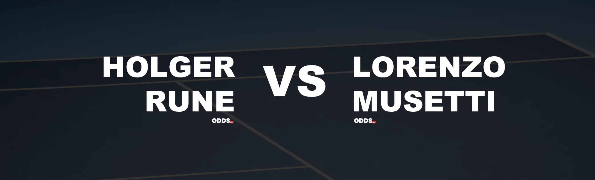 Holger Rune - Lorenzo Musetti