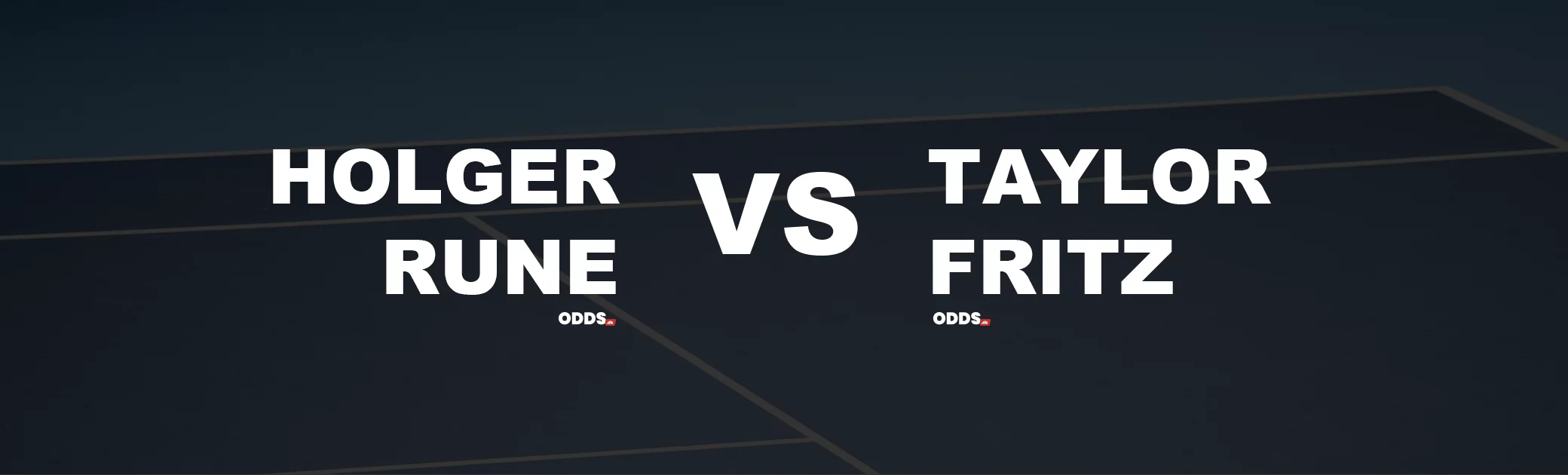 Holger Rune - Taylor Fritz