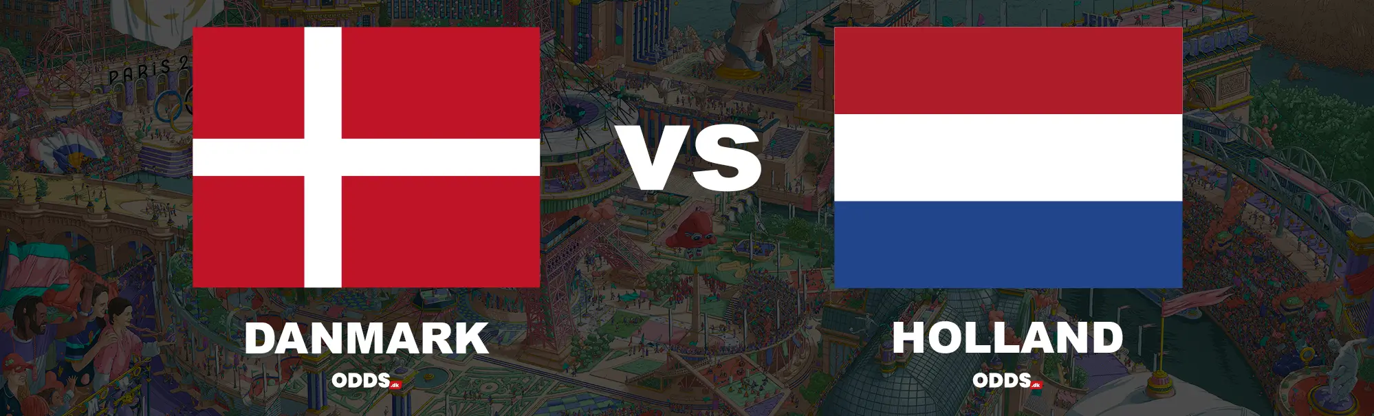 Danmark - Holland - OL 2024
