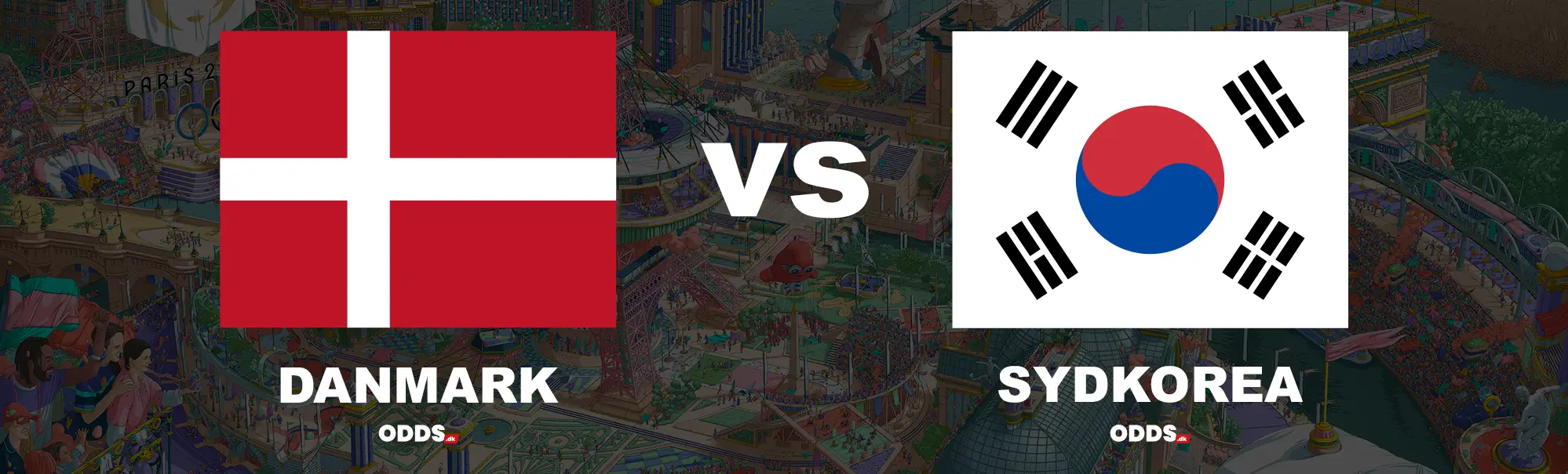 Danmark - Sydkorea - OL 2024