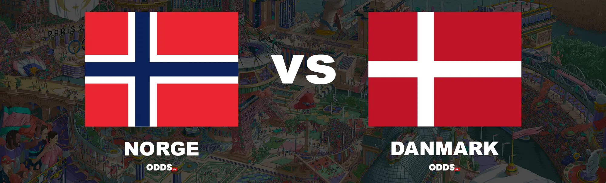 Norge - Danmark - OL 2024