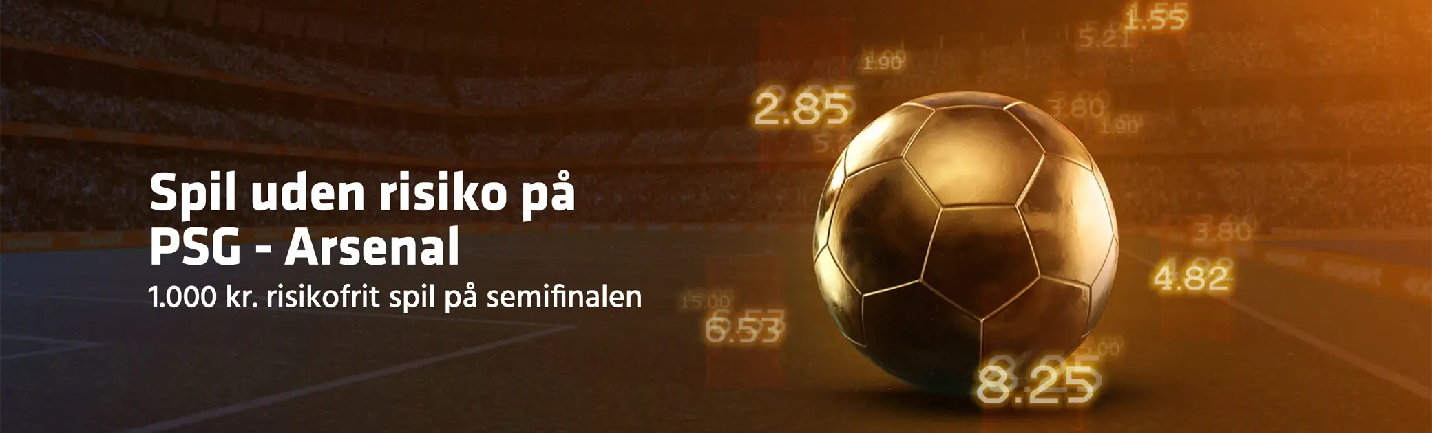 Expekt risikofrit spil PSG - Arsenal