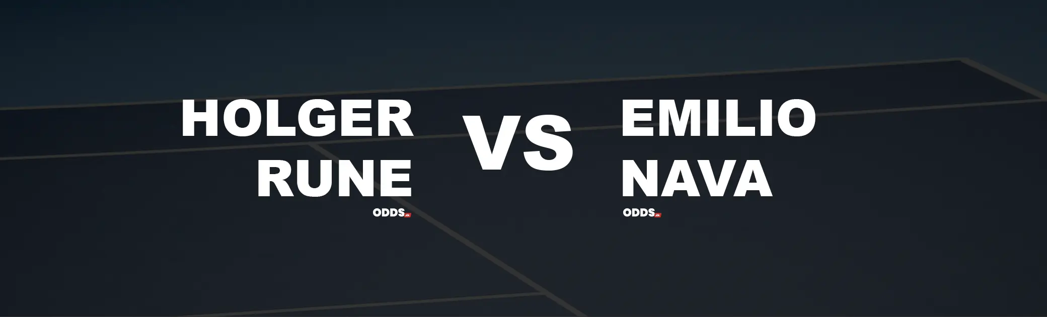 Holger Rune - Emilio Nava