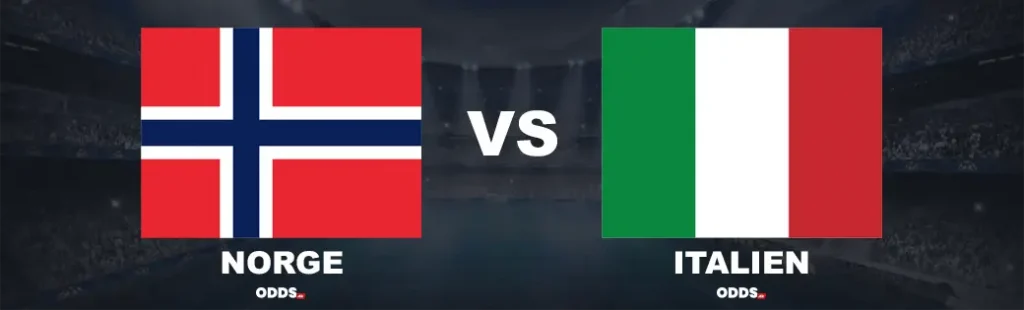 Optakt: Norge vs. Italien (6. juni 2025)