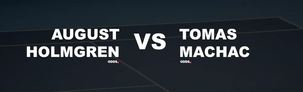 Optakt: August Holmgren vs. Tomas Machac (3. juli 2025)
