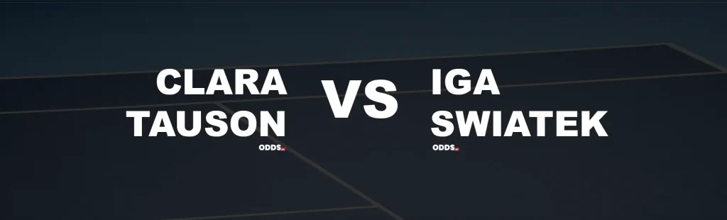 Optakt: Clara Tauson vs. Iga Swiatek (7. juli 2025)