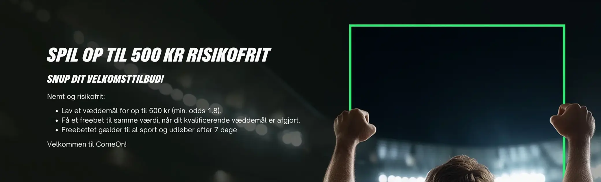 ComeOn Viborg - FCK freebet