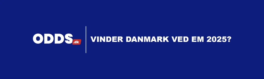 Sådan er oddsene på at Danmark vinder EM 2025