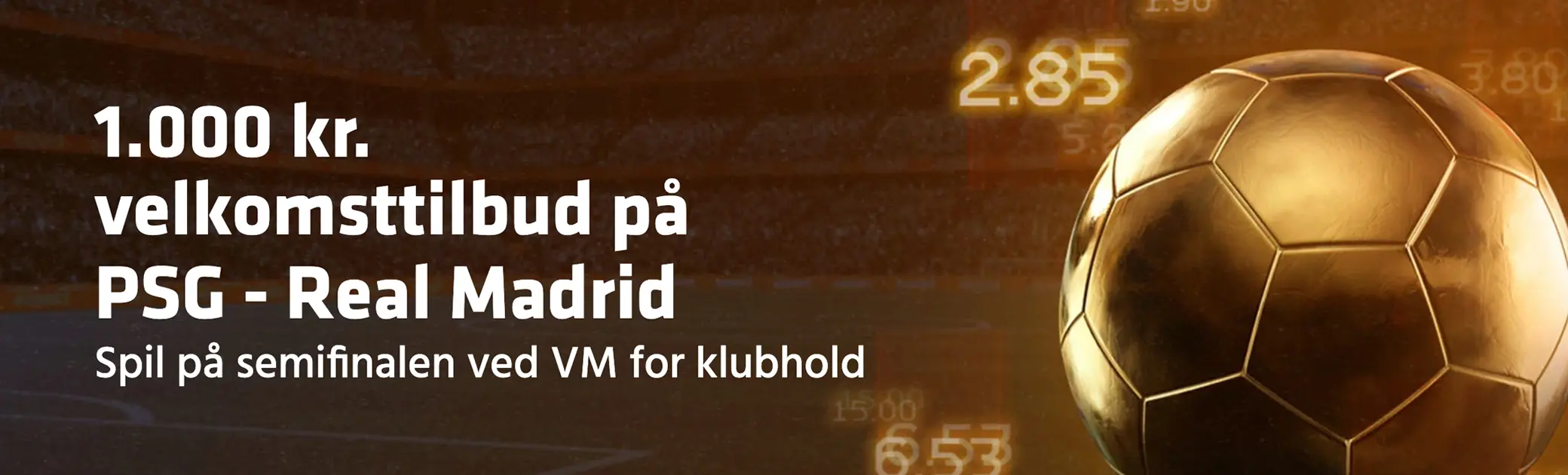 Expekt risikofrit spil PSG Real Madrid Klub VM