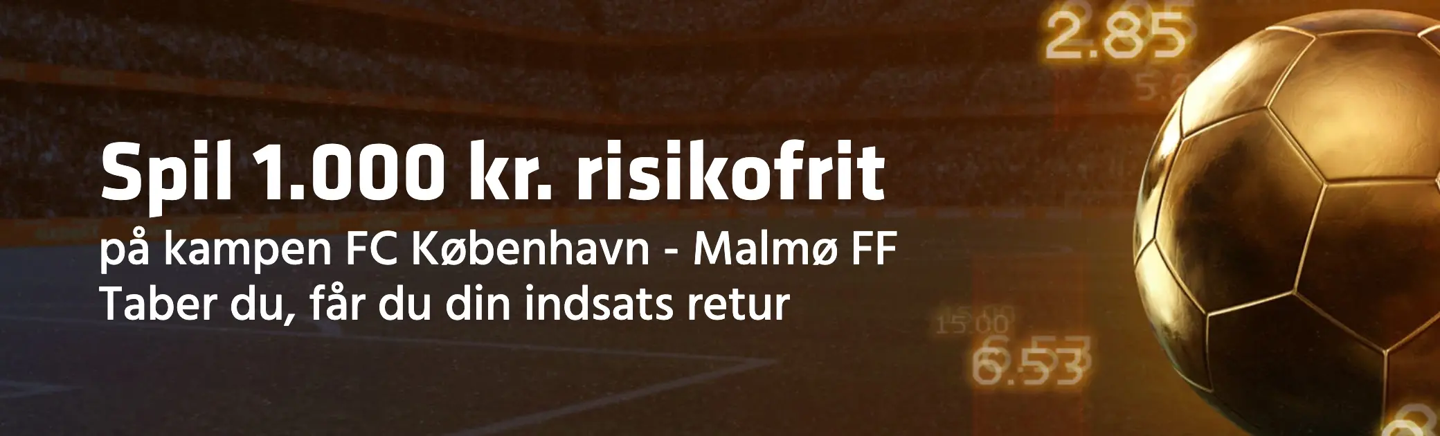 Expekt risikofrit spil FCK - Malmø FF