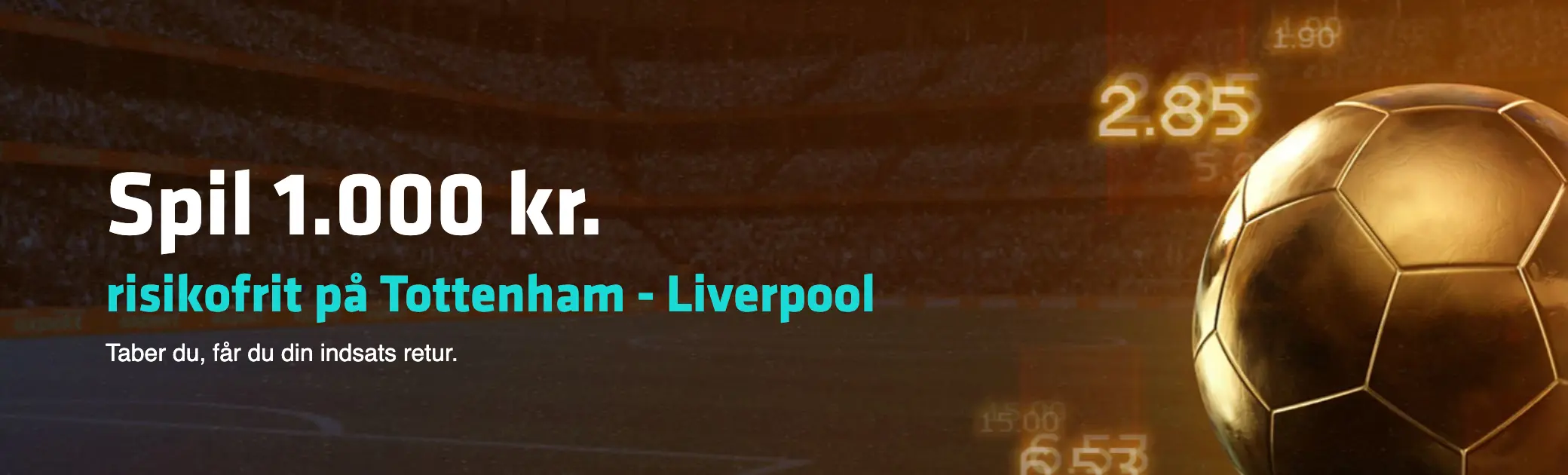 Expekt risikofrit spil Tottenham - Liverpool
