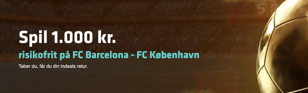 Expekt risikofrit spil Barca - FCK