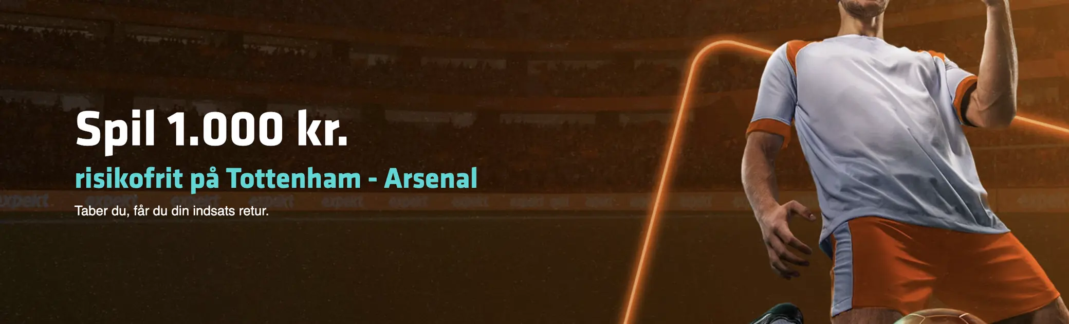 Expekt risikofrit spil Tottenham - Arsenal