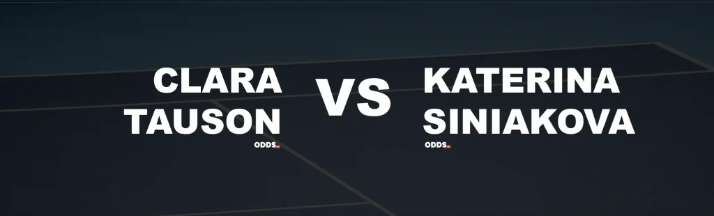 Clara Tauson - Katerina Siniakova
