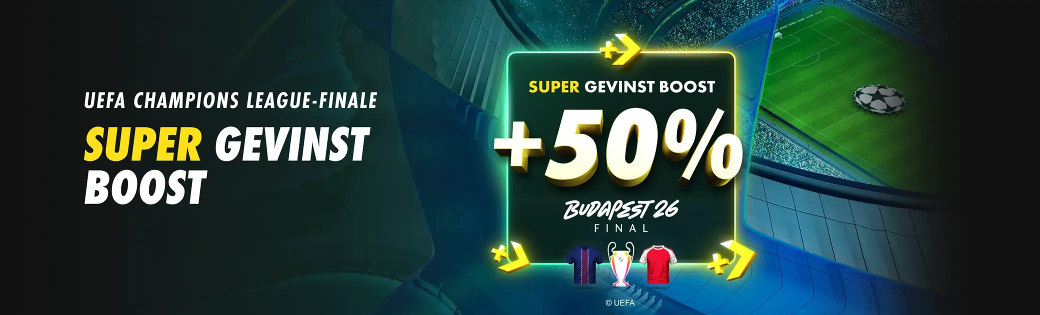 bet365 Super Gevinst Boost Champions League Finale