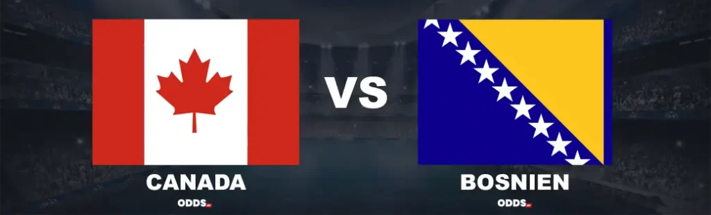 VM 2026: Canada vs. Bosnien (12. juni 2026)