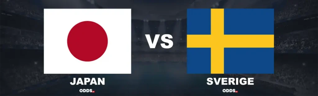 VM 2026: Japan vs. Sverige (26. juni 2026)