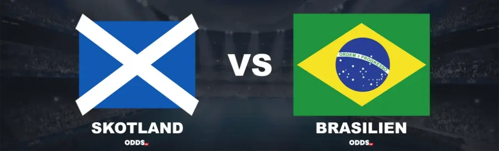 VM 2026: Skotland vs. Brasilien (25. juni 2026)
