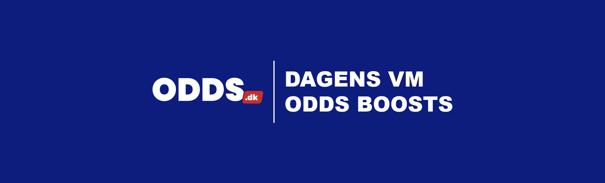 Dagens VM odds boosts