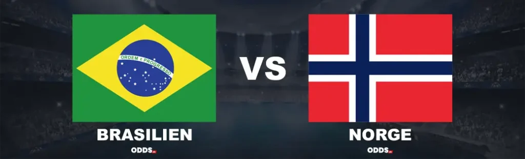 VM 2026: Brasilien vs. Norge (5. juli 2026)