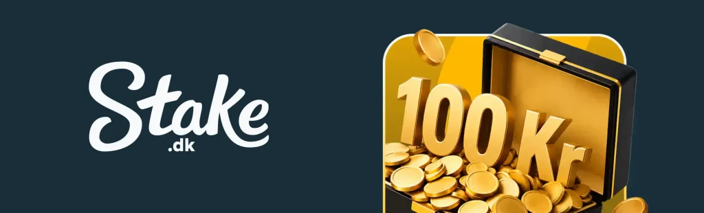 Stake 100 kr gratis